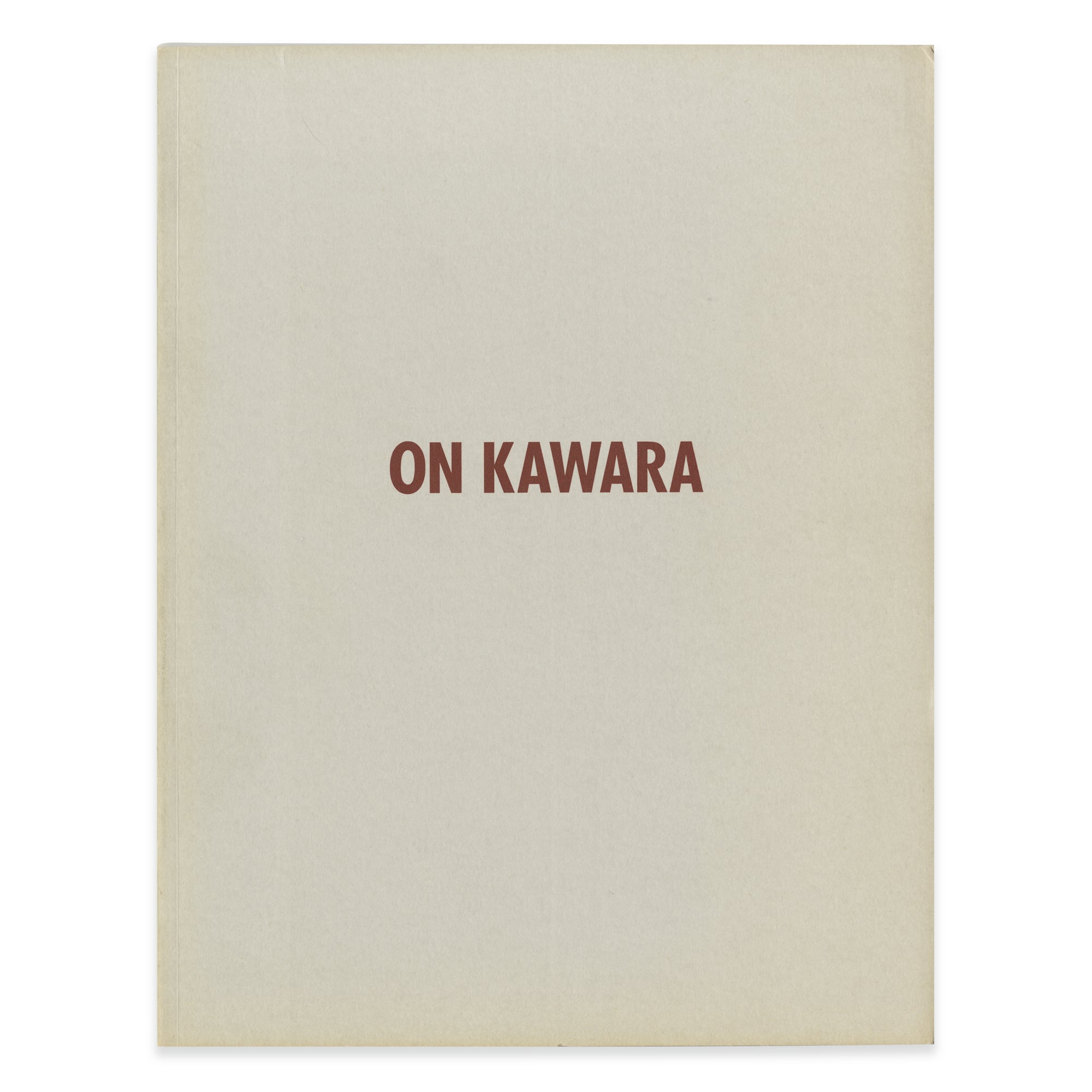 On Kawara – Single Eyelid