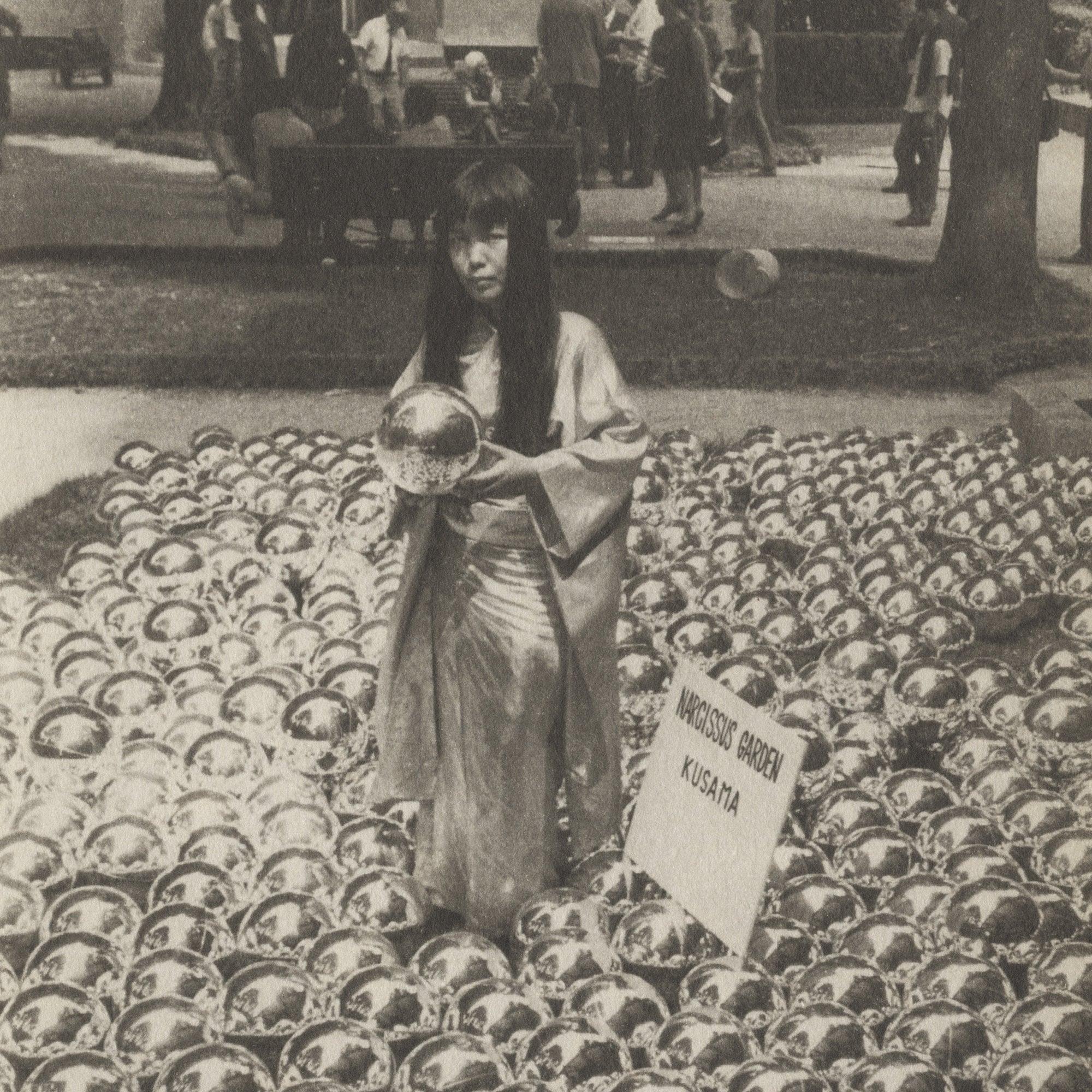 Kusama’s Body Festival in 60s – Single Eyelid